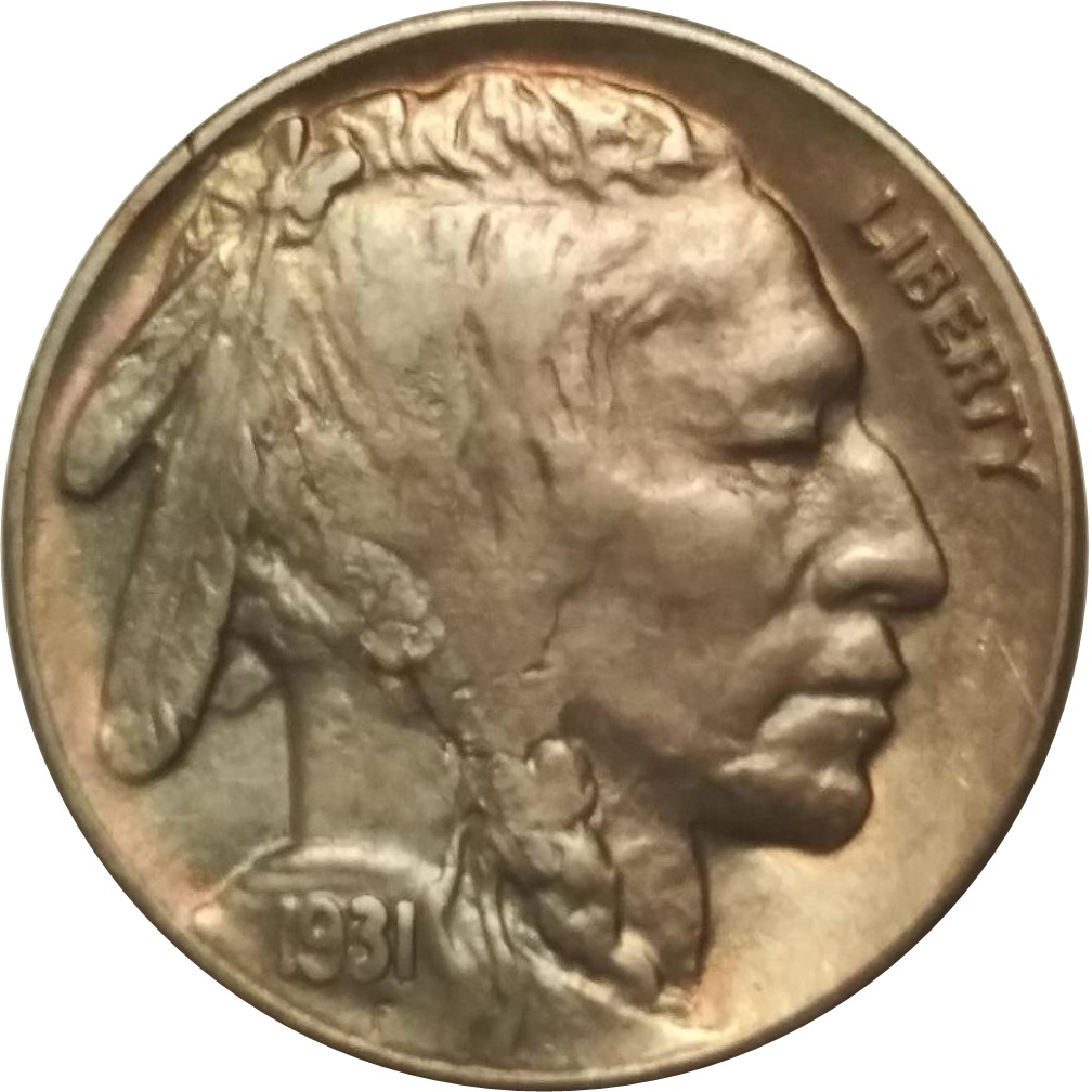 1931-S-5c-Buffalo-Nickel-#2